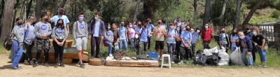 Accio de sensibilitzacio i recollida de residus